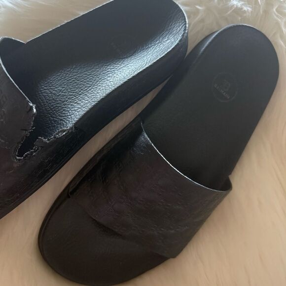 Balmain black  slides - Picture 3 of 5